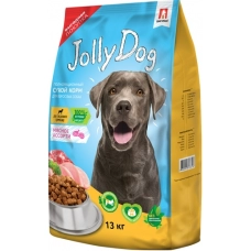 Зоогурман Jolly Dog сухой корм для собак Мясное ассорти